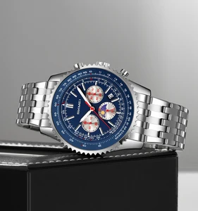 SKMEI 9348  Luxury Three Eyes Six Needles High Precision Dial, Fashionable, Elegant, Textured Dial, Sports Men's Quartz Watch