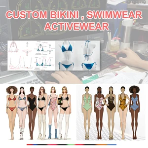 Custom High End Swimwear Factory OEM/ODM Manufacturer Bikini & Swimwear Custom Design Sampling and Mass Production Service