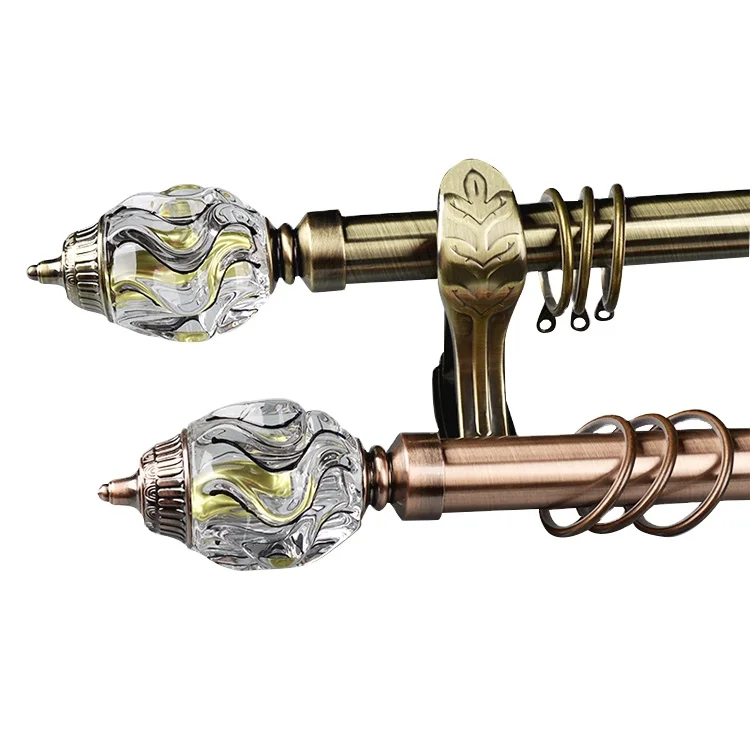 Liang Song Windows Curtain Rod Accessories 28mm Aluminium Curtain Rod With Cheap Price Crystal Curtain Finials Buy Curtain Rod Iron Extension Rod Curtain Rod Painted Roman Rod Product On Alibaba Com