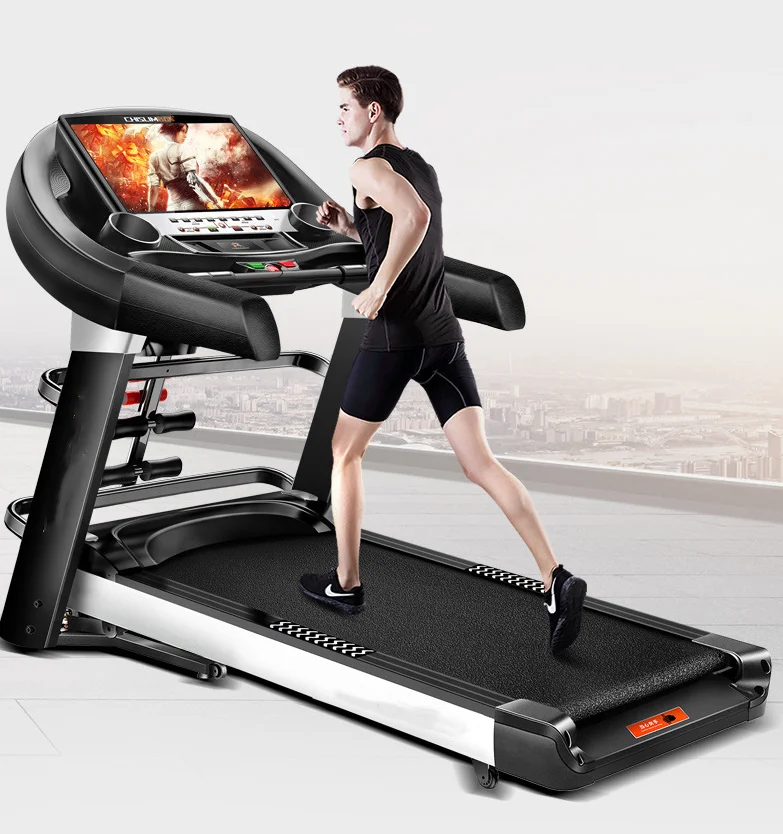 Intelligent Treadmill with Large Running Belt Household Commercial