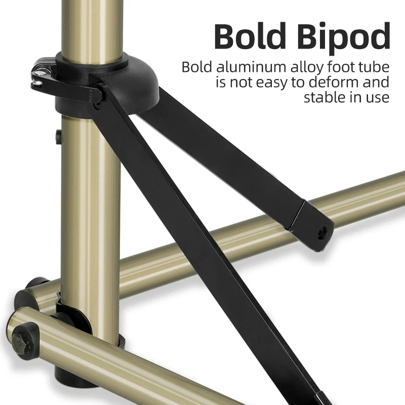 ROCKBROS Support de vélo pliable avec bras télescopique en acier