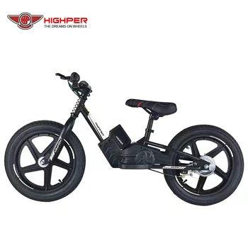 New Fashion brushless Motor 16" Safety Ebike Kids Toys Car Balance Electric Bicycle Electric Bike For Sale
