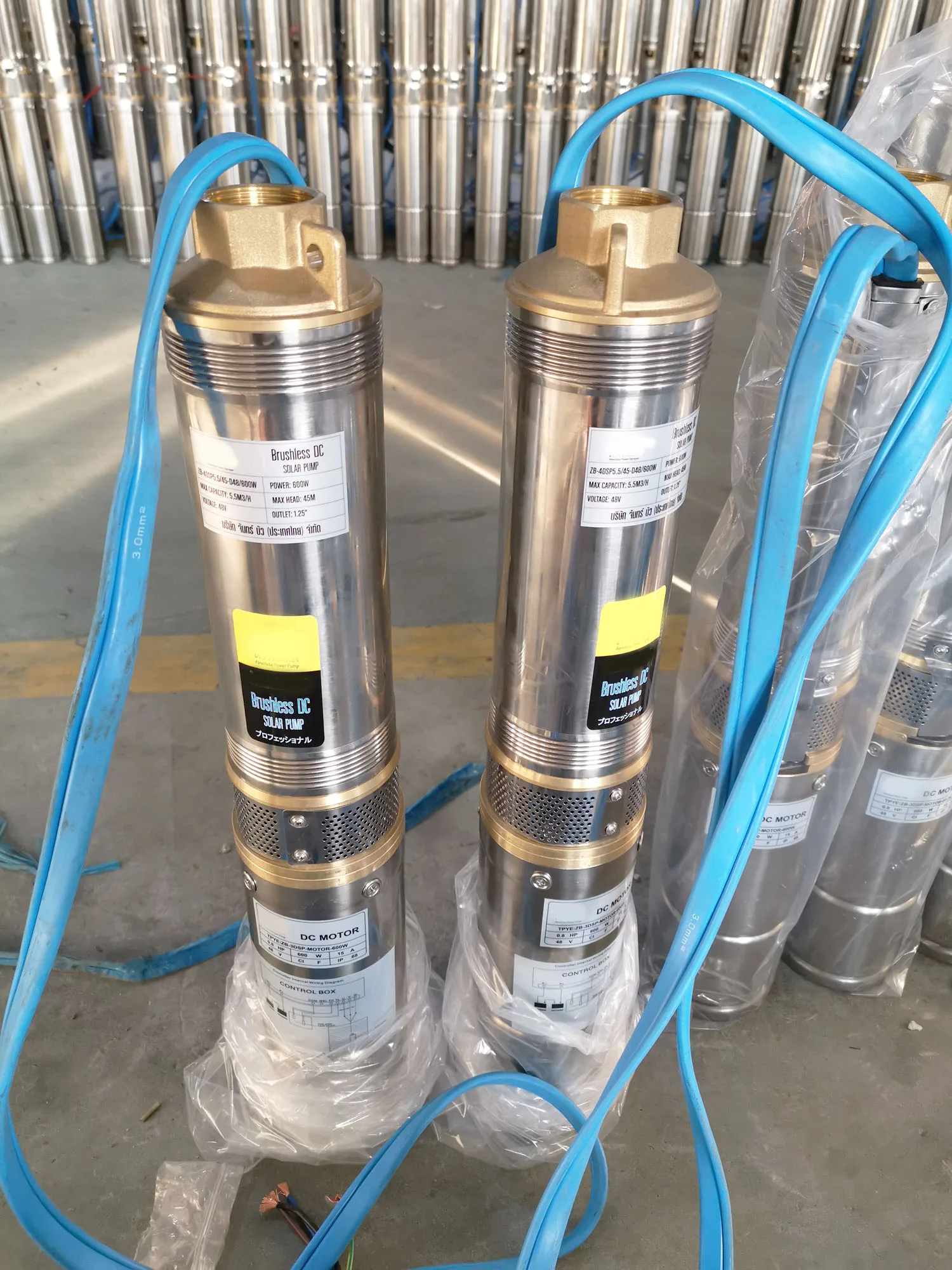 4 дюйма AC DC 220 В 300 В погружная Солнечная энергия глубокая водяная насосная система для орошения