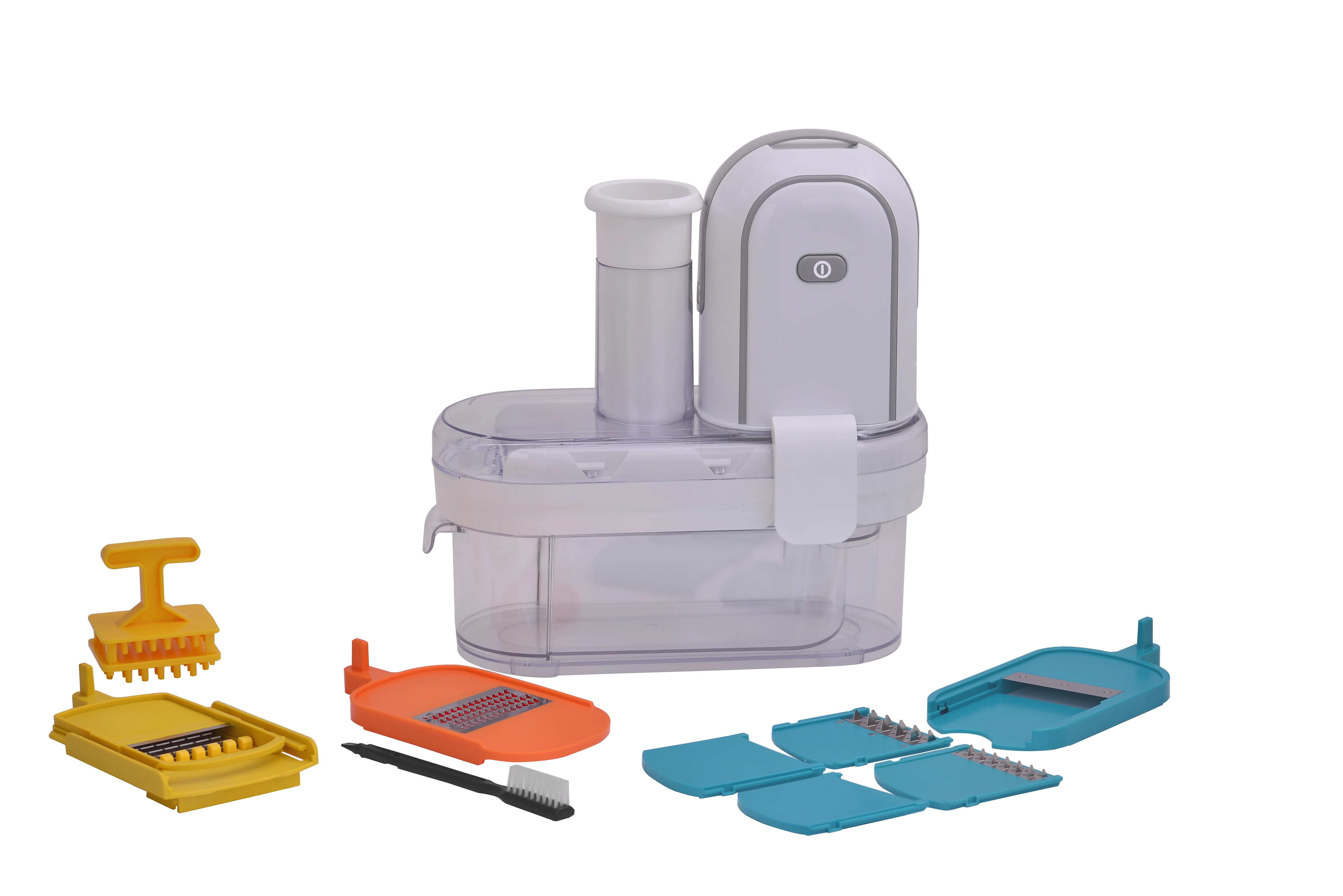 Automatic Hand Free Vegetables Electrical Mandoline Slicer 7 in 1 Functions Food Processor Powerful 150W