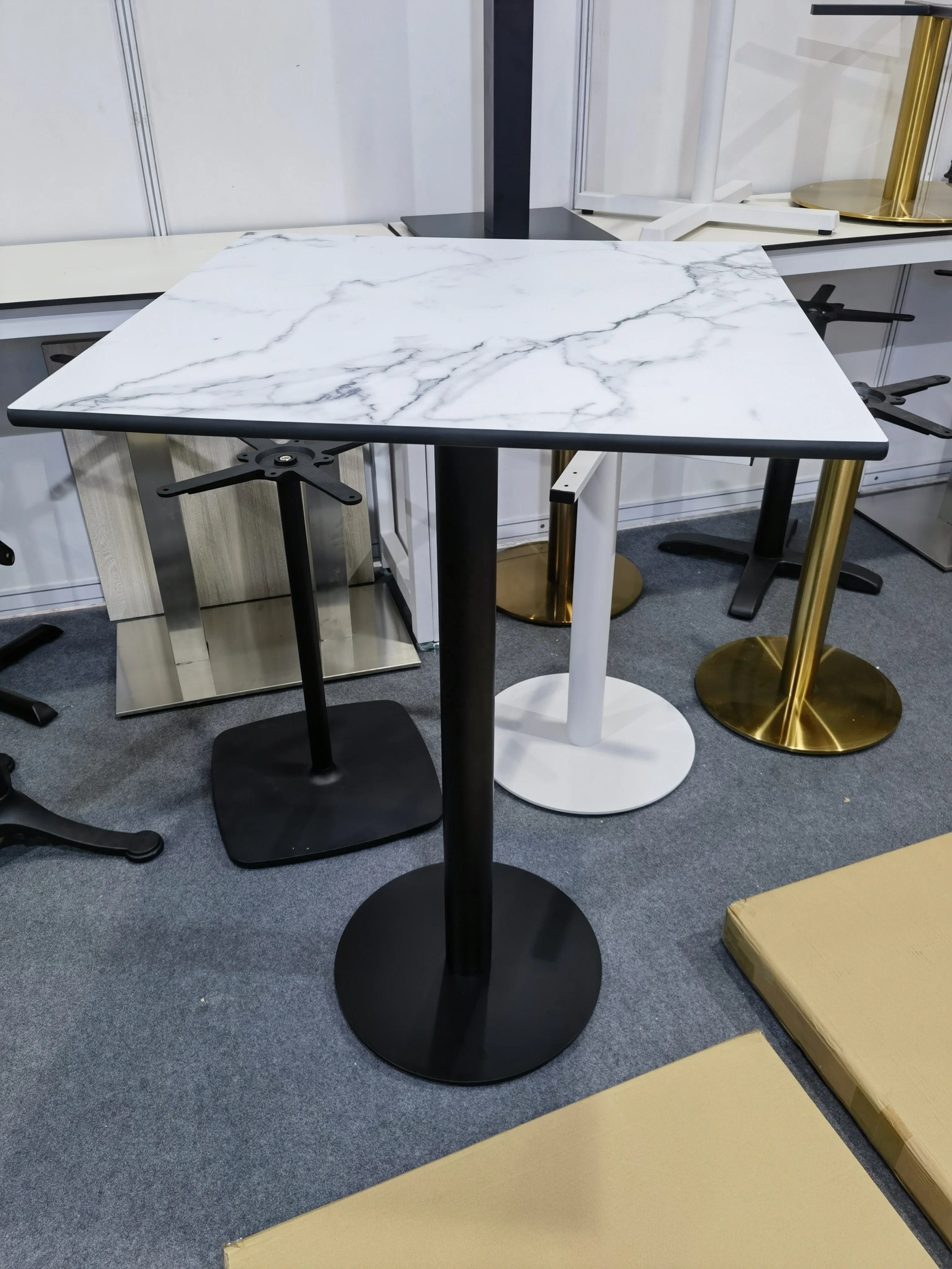 Lifepursue Hpl Marble Look High Table Buy High End Bar Table Hpl