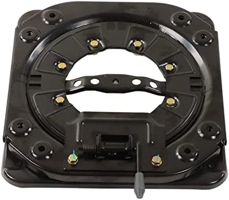 Seat Swivel Base, Bar Stool Swivel Plate Clockwise Counterclockwise 4 Locking Point 130kg Load Heavy Duty for RV Boat Bus