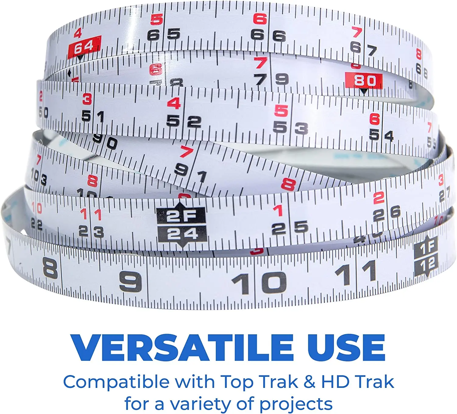 Multipurpose Self Adhesive Waterproof Workbench Ruler Backed Tape ...