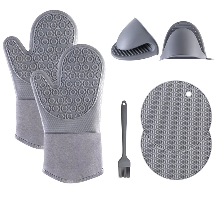 oven mitt and hot pad