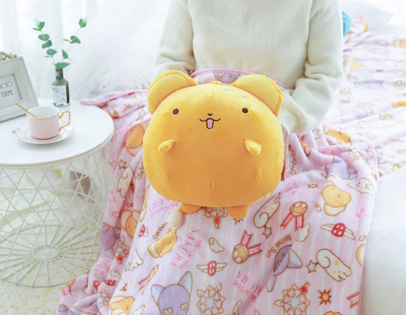 Sakura Blanket ラージサイズ 170×130㎝ 日本製 Cartoon Sakura Bedding Set JK1614 – Juvkawaii