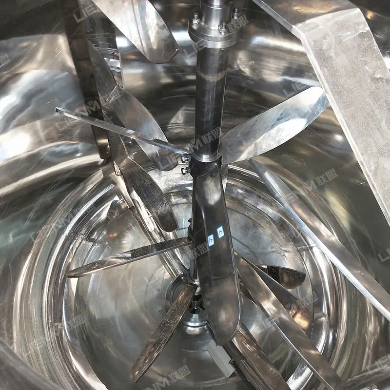 Лидер продаж вакуумный эмульгирующий резервуар ультразвуковой гомогенизатор смеситель машина для производства лосьонов