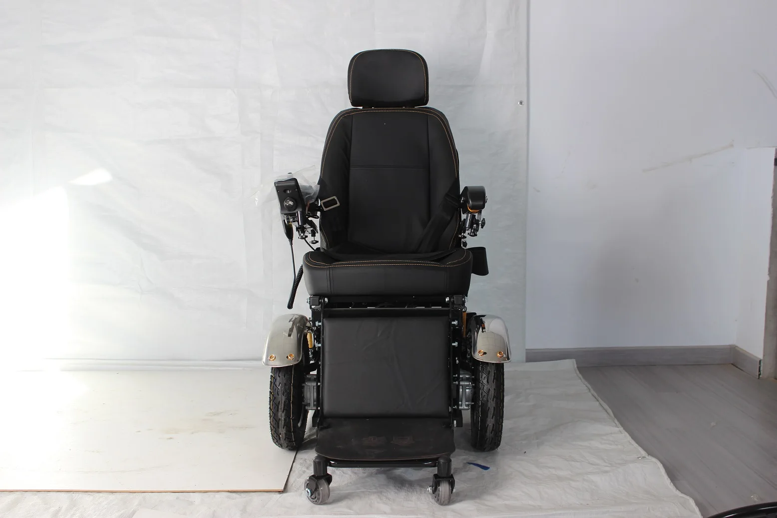 Electric standing wheelchair off road power wheelchairs fully intelligent medicine power stand up wheelchair for disabled-TH303 manufacture