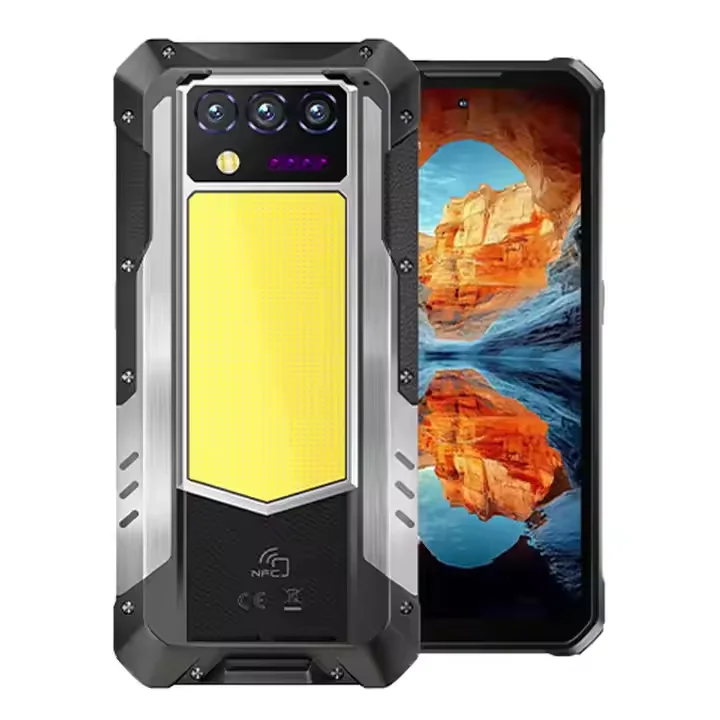 Oukitel WP100 Titan Rugged Smartphone 5G Android 14 with Projector Camping Light 16+512GB 33000mAh 200MP NFC Global Unlock WP100