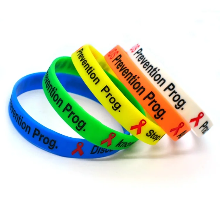 Wholesale Custom Silicone Wristband for Sports Events with Logo