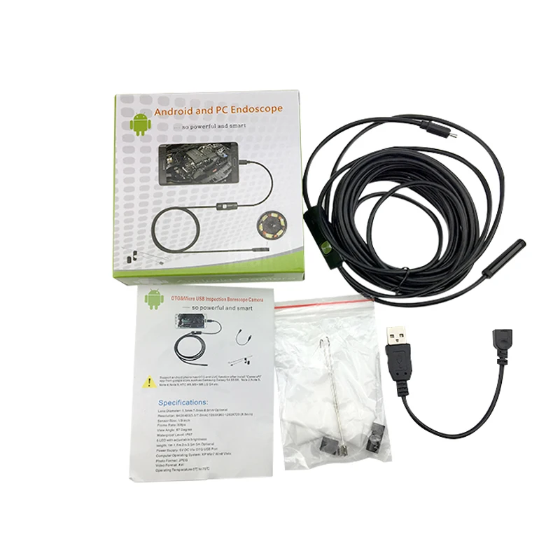 usb endoscope camera software pc and android