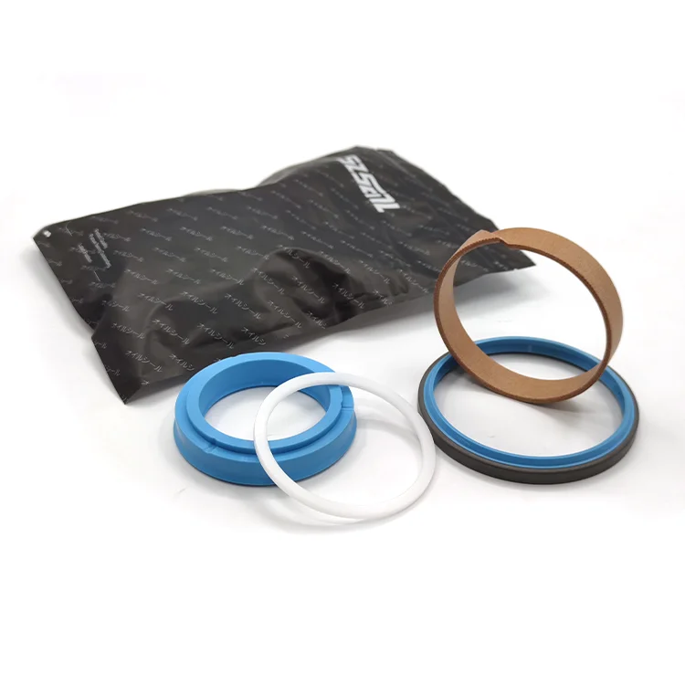 Excavator Track Adjuster Seals Kit For Hitachi Ex200 5 Chain Adjuster