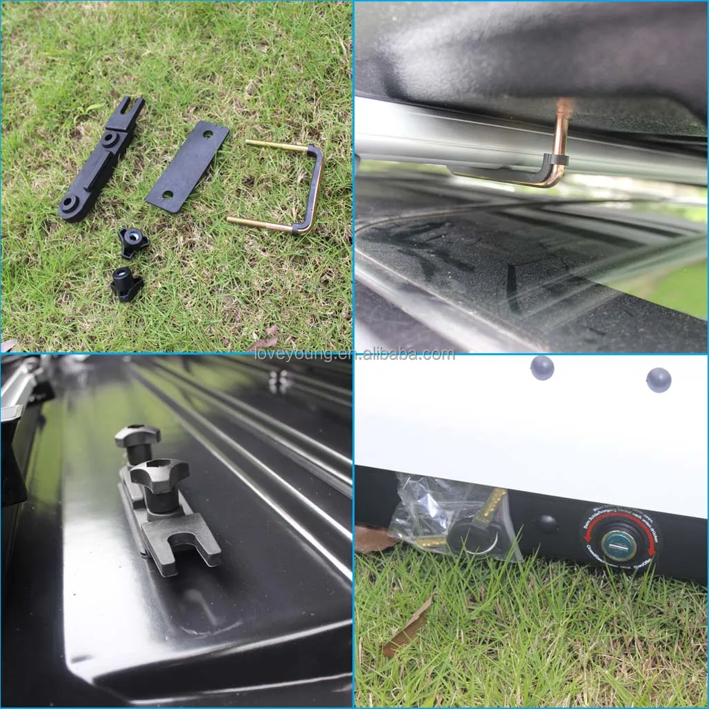 Custom Big Car Roof Storage Box Bracket Auto Carrier Storage Car Roof