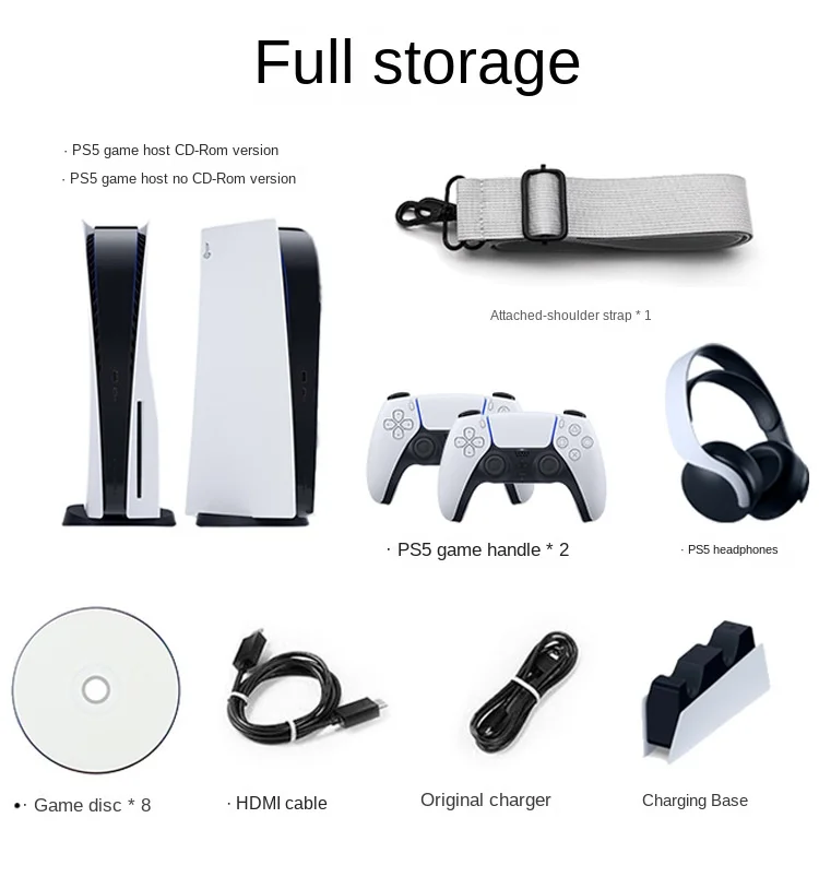 2024 Ps5 Slim Console Organizer Storage Bag With Playstation 5 Slim ...