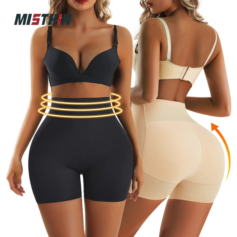 Wholesale Slimming Plus Size Womens Waist Trainer Shaper Padded Panties Body Shapewear With Butt and Hip Pads