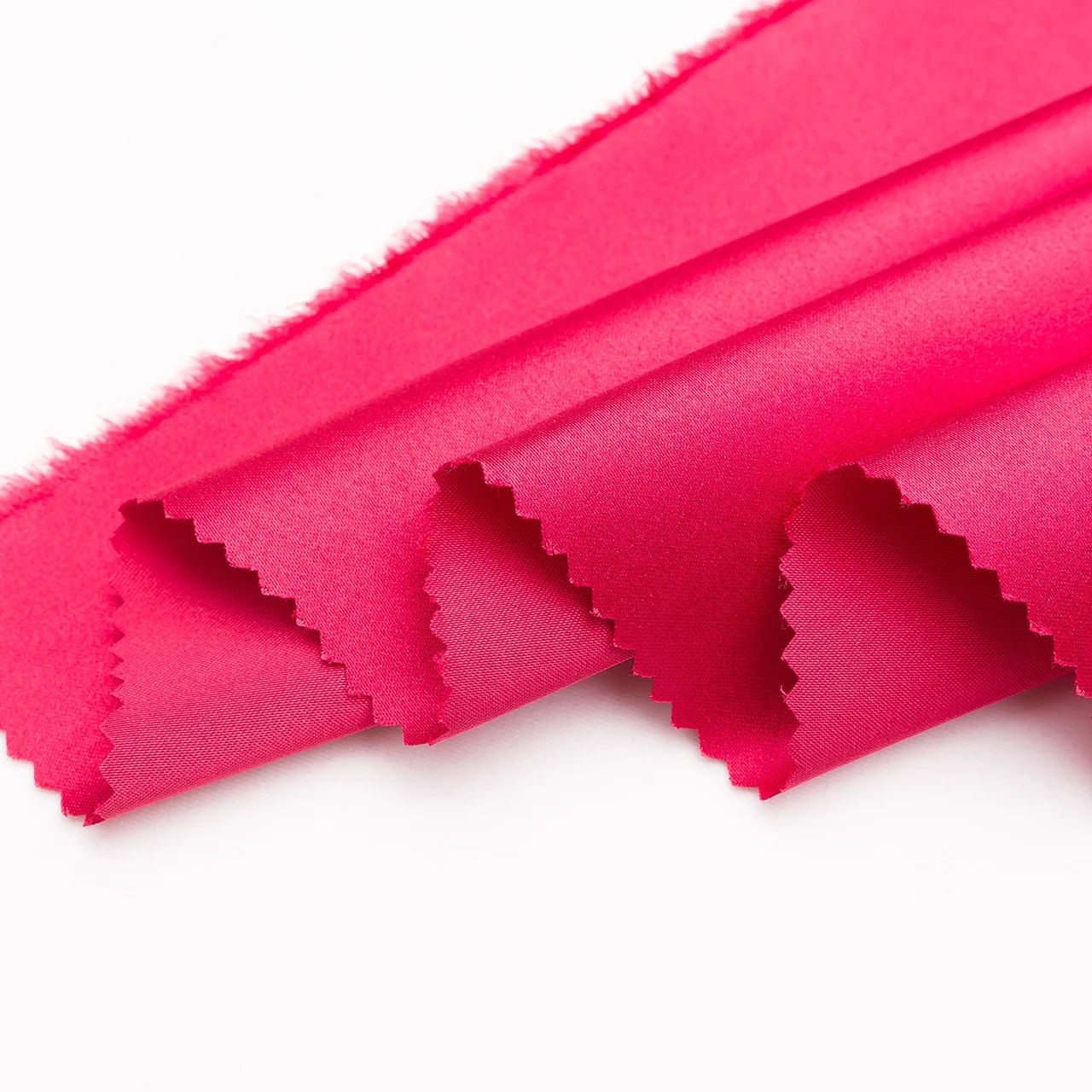 Pongee Plush Anti-Static Lining - Hot Pink