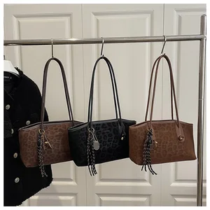 2026 New Large Capacity Tote Bag for Women, Fashion Leopard Pattern Single Shoulder Underarm Bag for Women