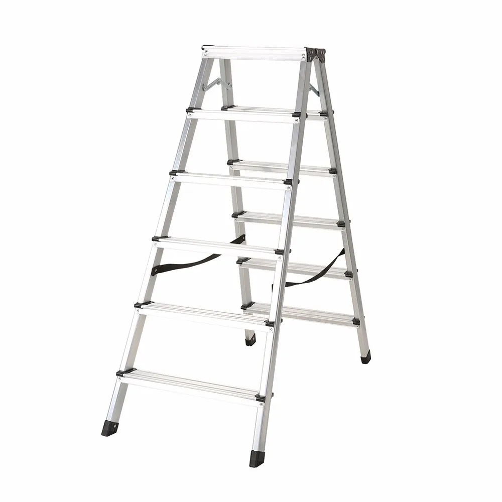 Hot Sale Stool Ladder 6 Step Folding Aluminum Stool Ladder Manufacturer ...