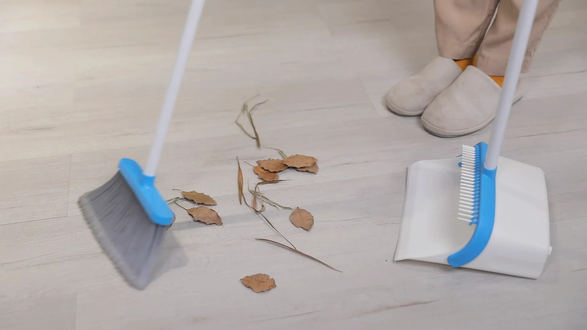 Manufactures Brooms Sweeper Plastic Broom Bristle Dustpan Set Upright