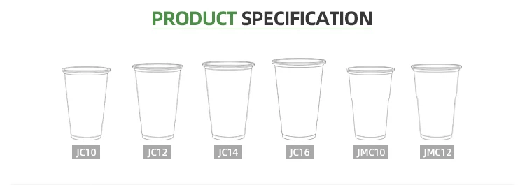 Custom Design Fruit Juice Plastic Portion Cup
