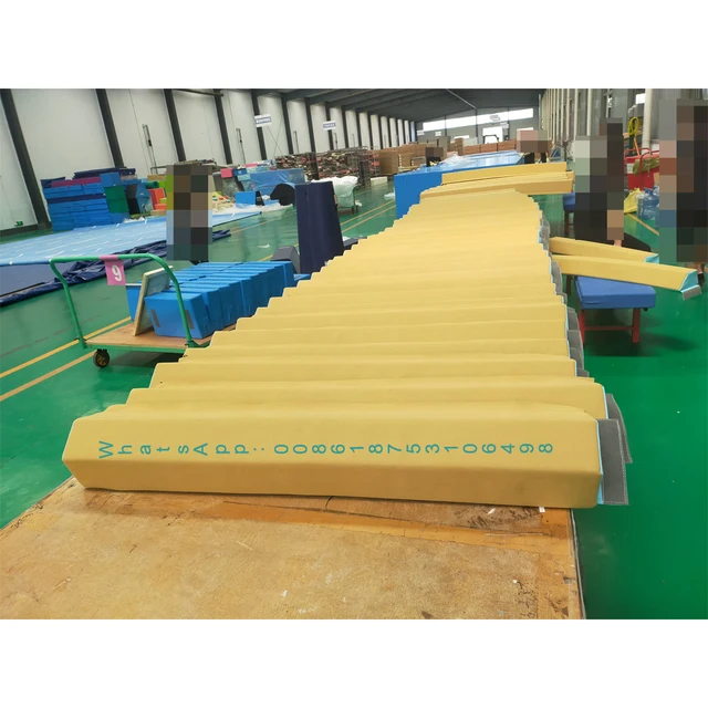 Professional Leather Kids Balance Beam Sports & Entertainment Equipment for Gymnastics Training