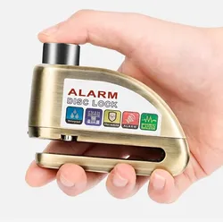 Сигнализация для мотоцикла, блокировка дискового тормоза, защита от кражи, замок дискового колеса, Водонепроницаемый 110 дБ, блокировка дискового тормоза