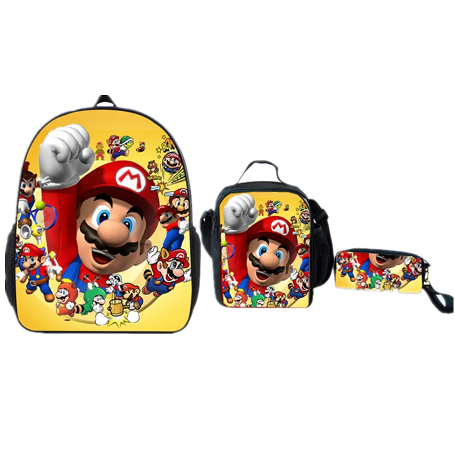 super mario backpack set