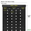 Black-Width 1.2mX10m