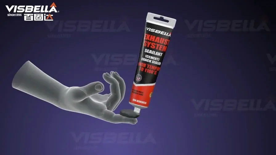 Nasca High Temperature 1100 Degree Repair Tailpipe Muffler Sealer