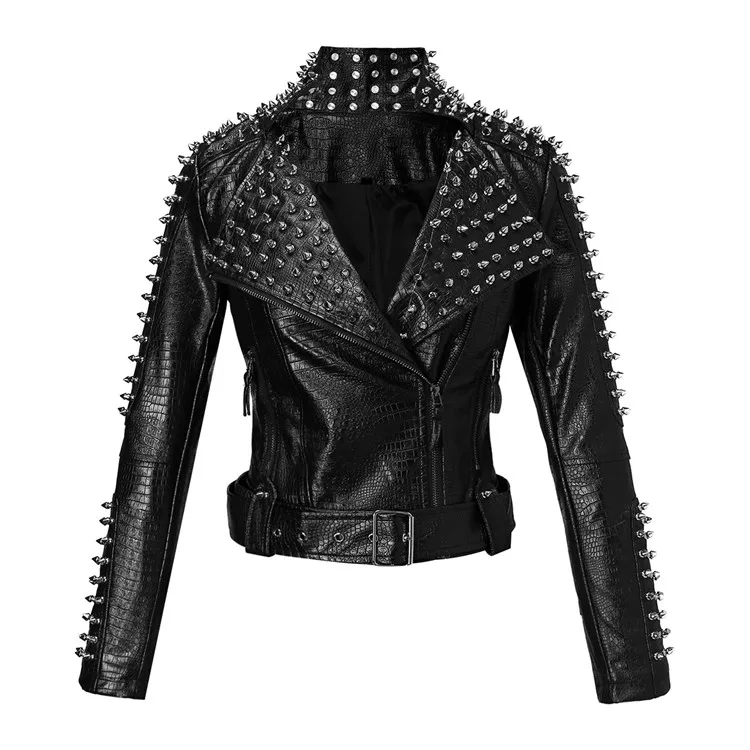 Women Leather Jackets - RockStar Jacket
