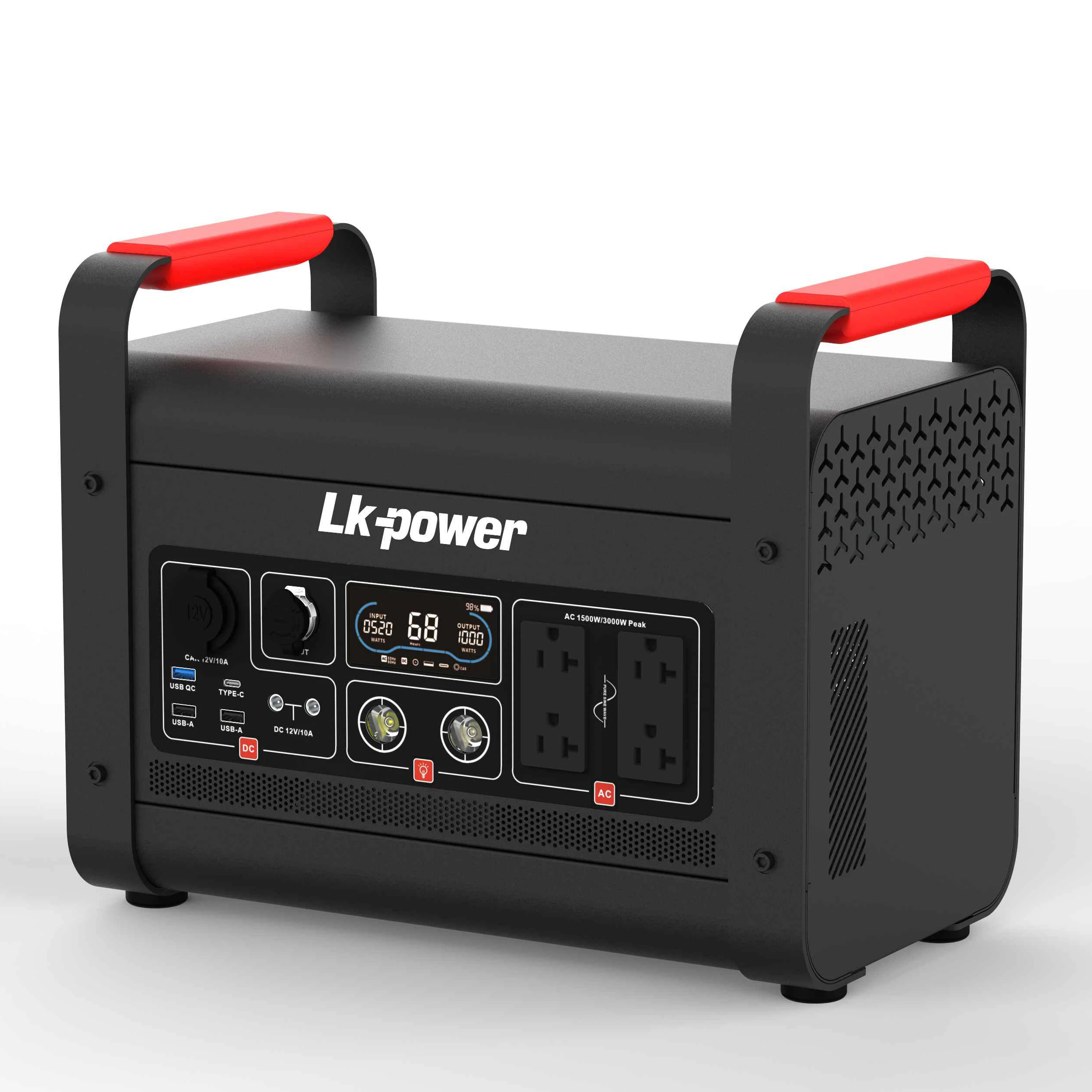 1500W Lithium Battery Solar Generator - 1344Wh Portable Power for Whole  House, RV & Camping - Eco-Friendly Energy Storage Solution