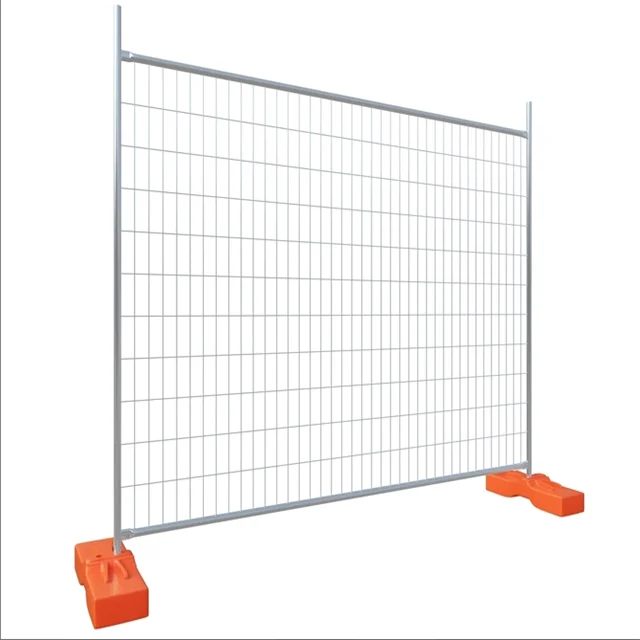 Portable Metal Safety Traffic Barrier Temporary City Road Fence for Garden Welded Construction Swimming Pool Field Farm Usage