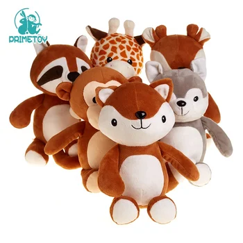 Custom Design Plush Stuffed Toy Monkey/Giraffe/Sloth Animal Pluche Soft Toy