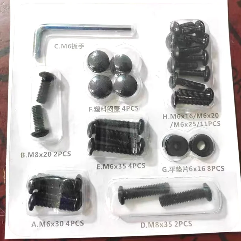 Office Chair Screw Accessory Kit Fitting Factory Customized Pack