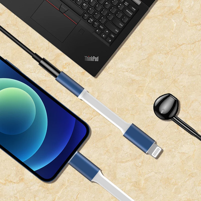 Оптовая продажа MFi Lightning для наушников 3,5 мм AC OTG адаптер конвертер адаптер для iPhone аудио адаптер