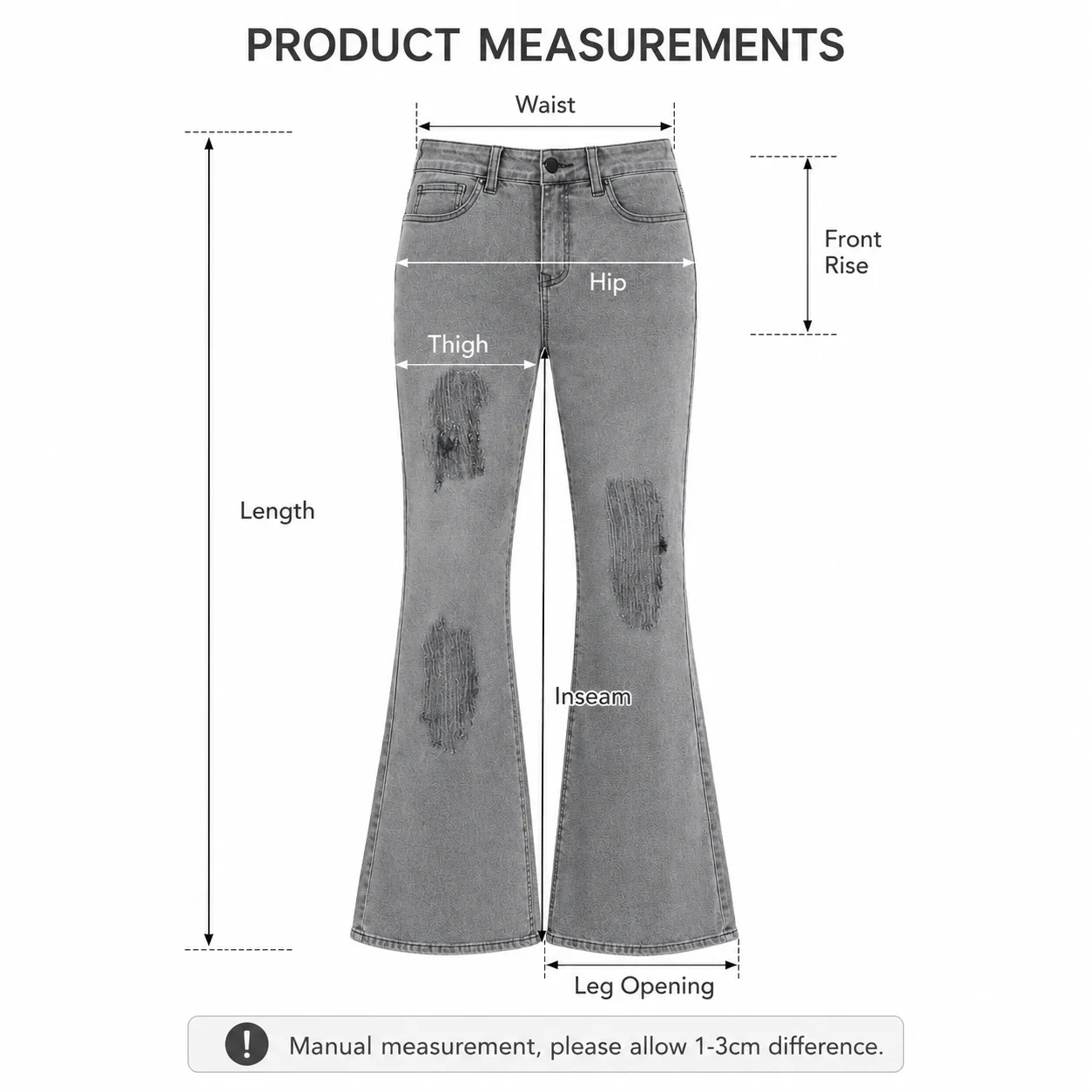 Size measurements