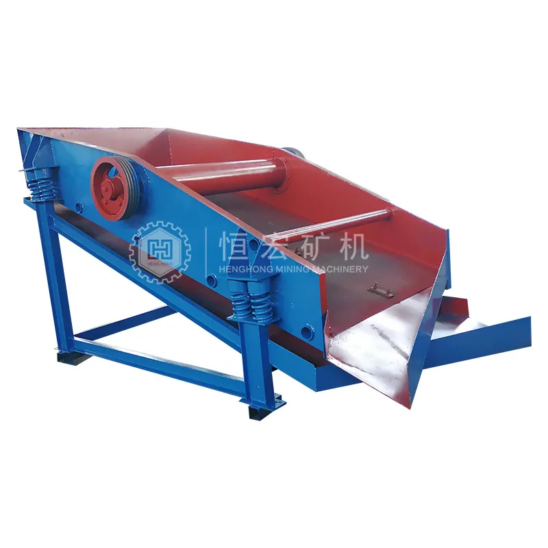 Small Scale 5Tph Gold Mining Machine Vibrating Screen Sand Sieving Machine Durable Linear Vibrating Screen Separator