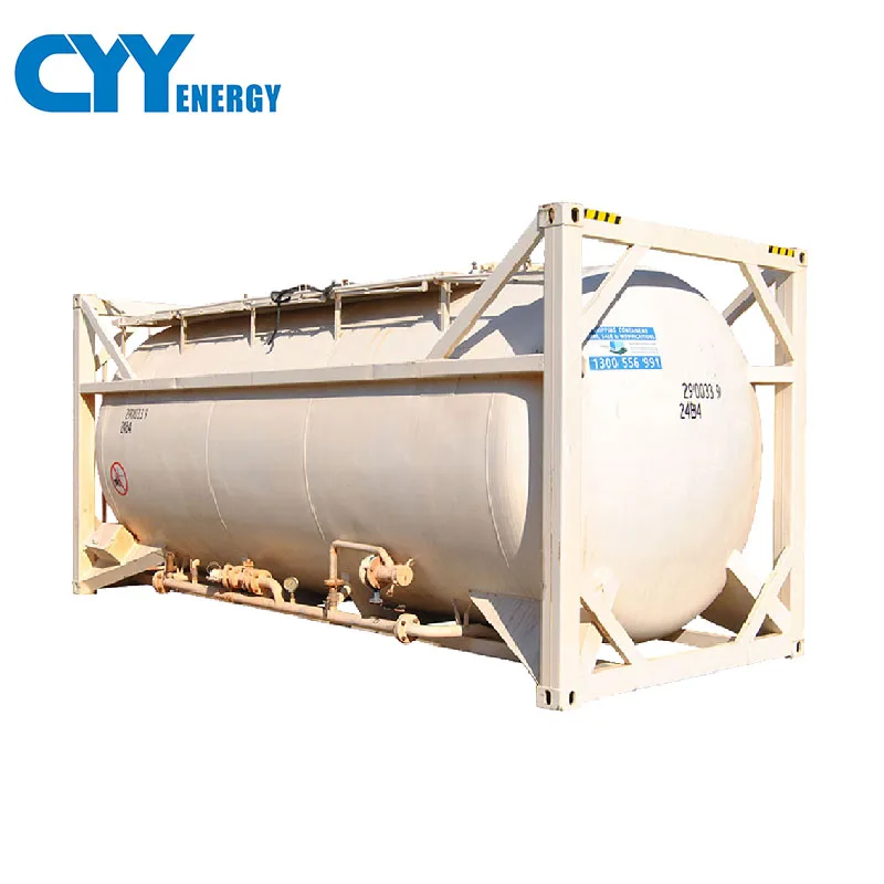 10ft Cryogenic Offshore ISO Container for LOX LIN LAR LCO2 LNG