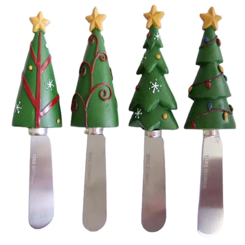 Нож для масла из нержавеющей стали с полимерной ручкой сырных