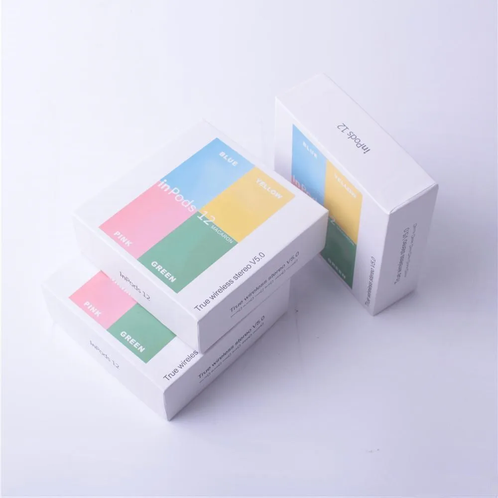 Оригинальные беспроводные наушники-вкладыши Auriculares TWS i12 TWS Pro