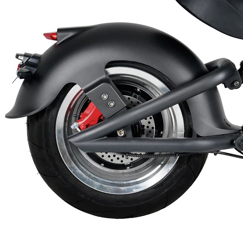 Mangosteen Electric Scooter Chopper Fat Tire Citycoco M1PS knight