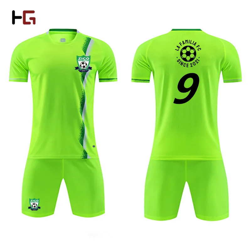 Wholesale Football Kits Full Set Soccer Kit Team Fashion Soccer Uniforms  With High Quality