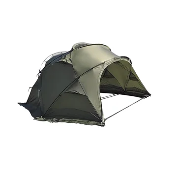 Lightweight One-Bedroom Outdoor Foldable Spherical Dome Oxford Fabric Windproof and Rainproof Camping Tent Gear