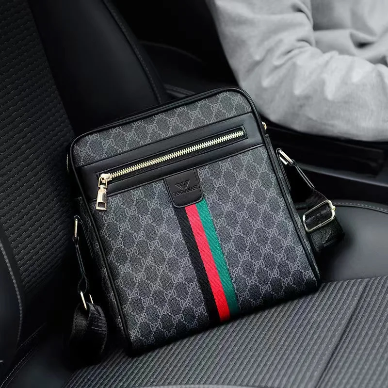 Luxury Designer Private Label Latest Trendy Men's Messenger Bags And ...