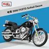 Harley 2000 fxstd softail deuce noir
