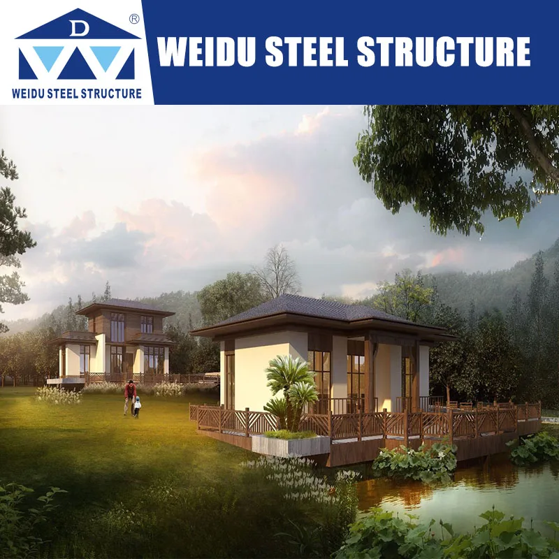 Beautiful Prefab Building Two Storey Boarding House Hot Sale Prefab House Villa Excellent Plans