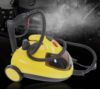 Multifunctional hand-held high-pressure steam cleaning machine for car body paint, carpet, floor and window
